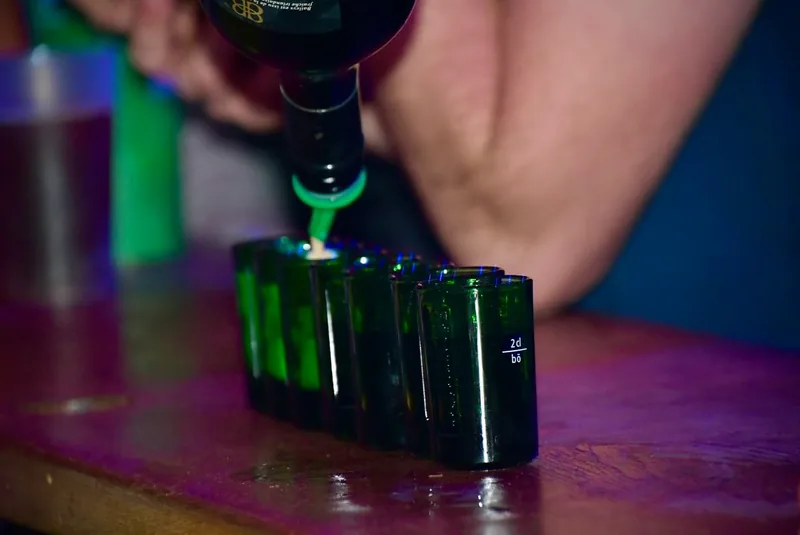 Shots servis, ambiance Oktoberfest