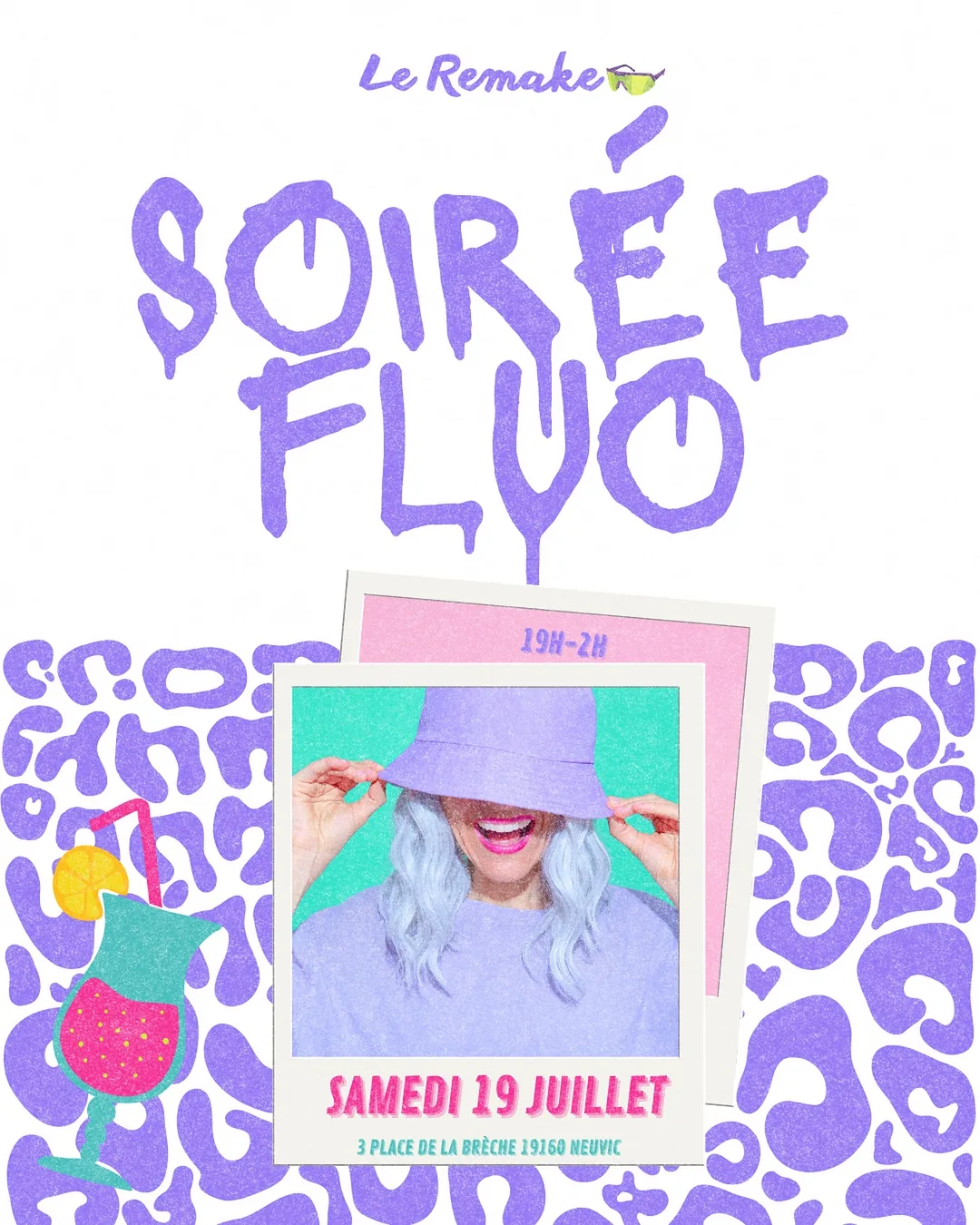 Affiche de la soirée Soirée Fluo
