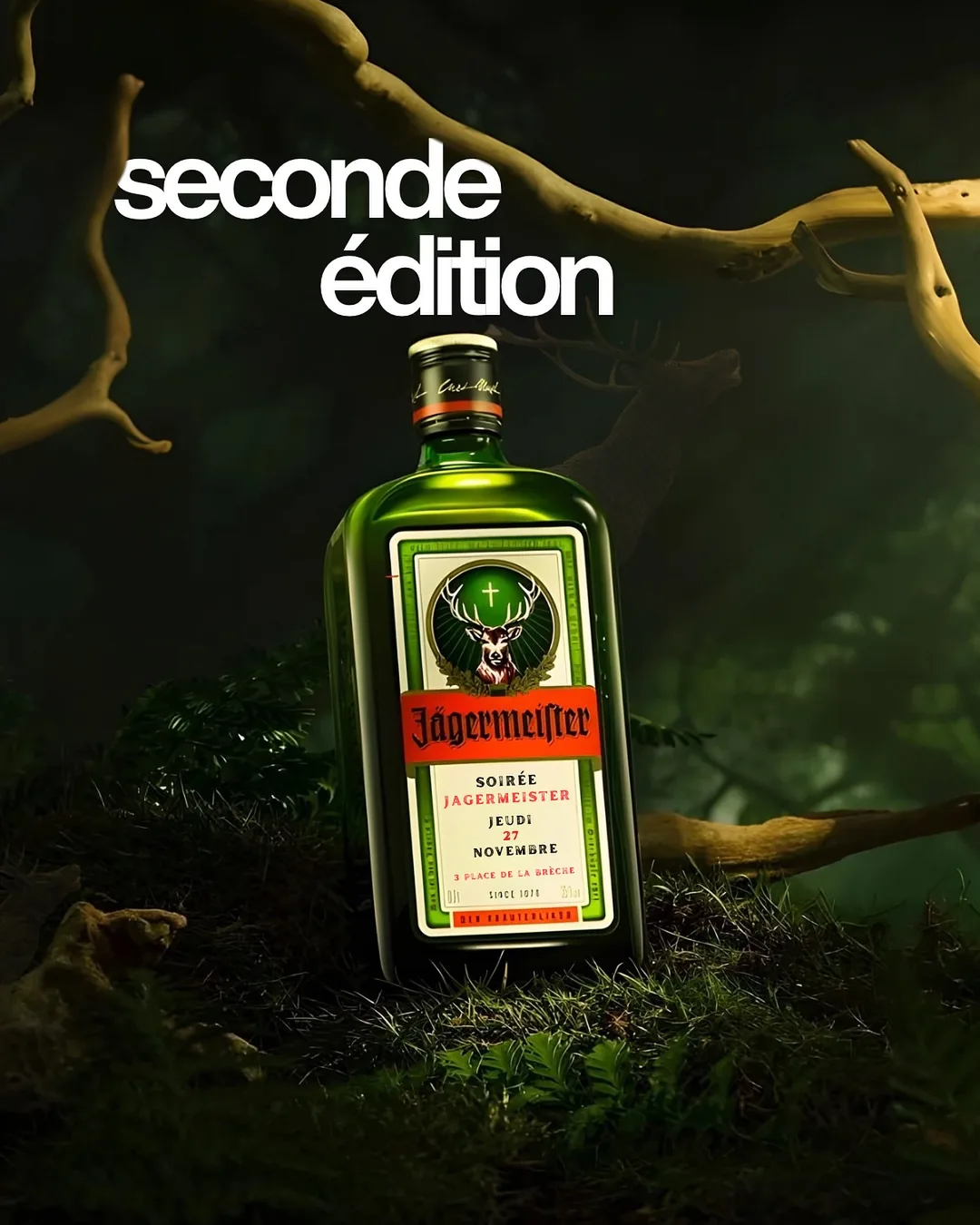 Affiche de la soirée Soirée Jägermeister