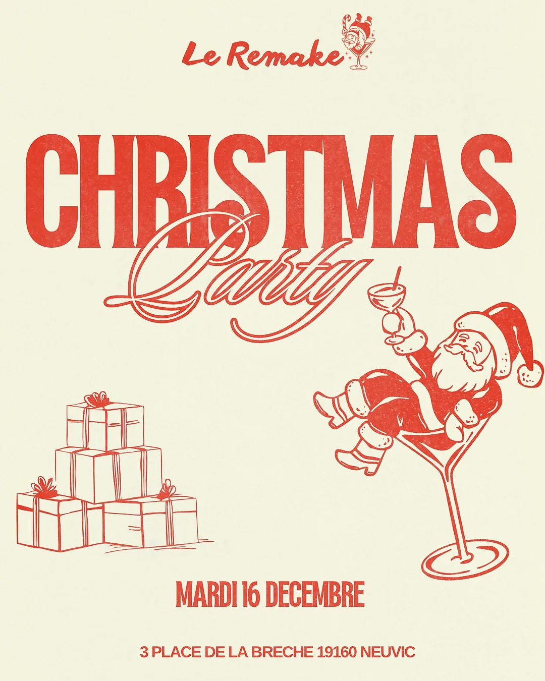 Affiche de la soirée Soirée de Noël